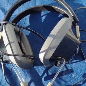 VintageTelex Black and Gray Headphones